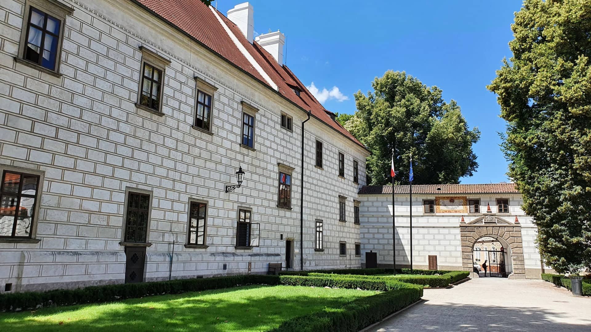 Třeboňský zámek je dominantou města