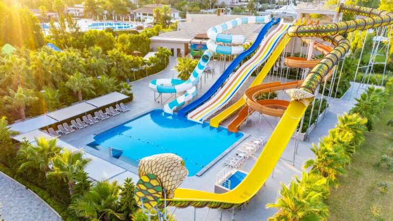 Sunmelia Beach Resort a jeho aquapark