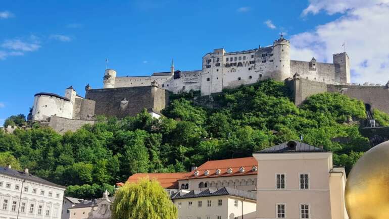 Hrad Hohensalzburg v Salzburgu průvodce