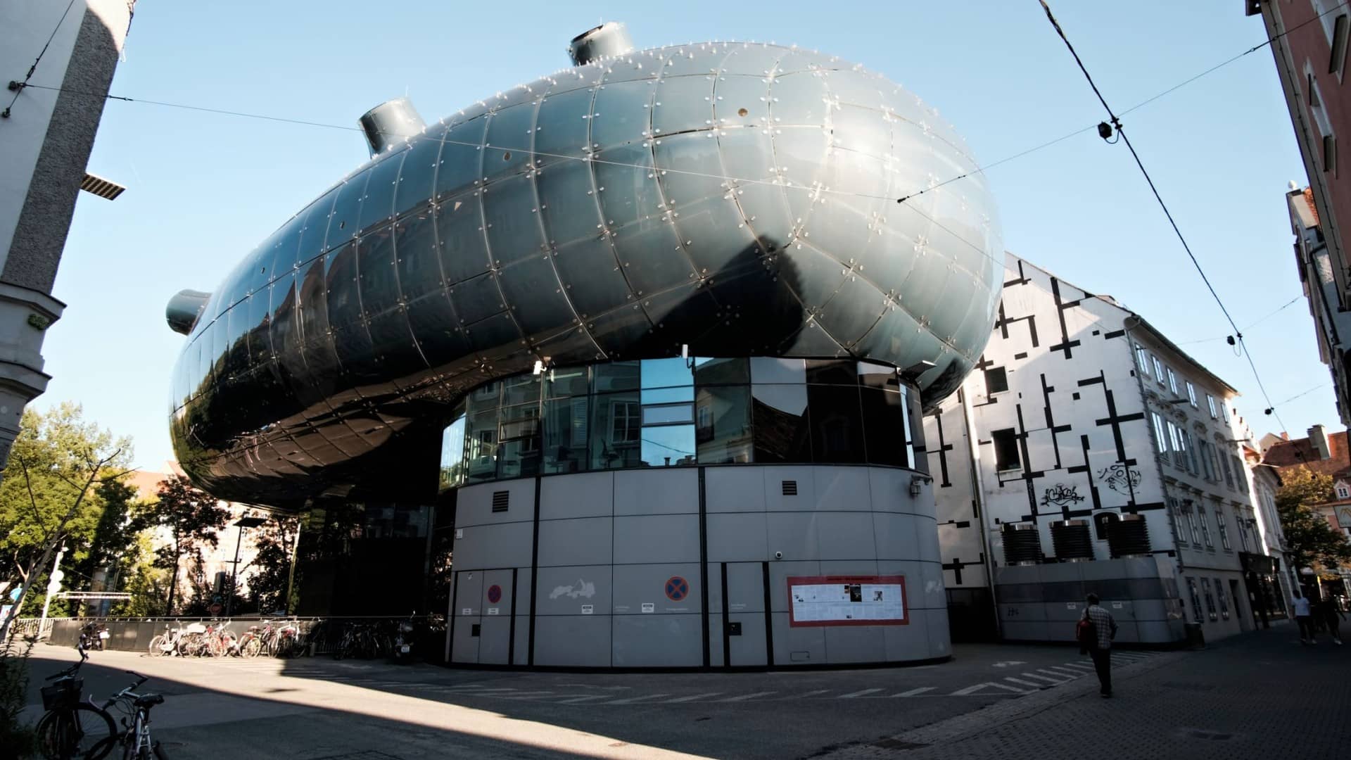 Jedinečná budova Kunsthaus ve Štýrském Hradci