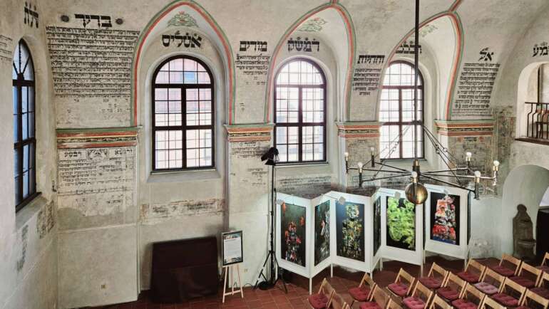 Zadní synagoga patří k mála takto dochovaným památkám u nás