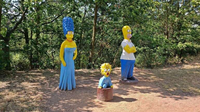 Rodinka Simpsonových patří k modernějším exponátům