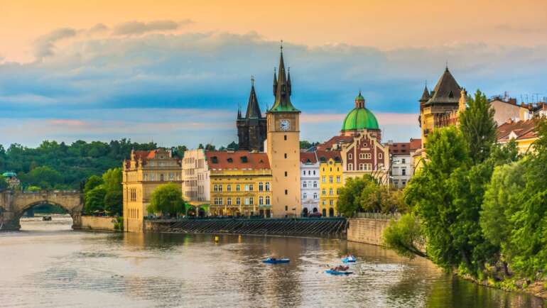 Kolem Vltavy to mám osobně v Praze nejraději