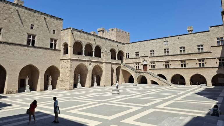 Palác velmistrů ve městě Rhodos