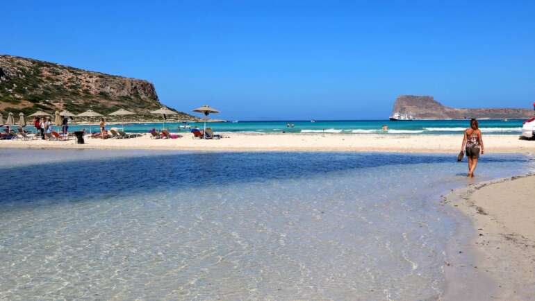 Pláž Balos Lagoon