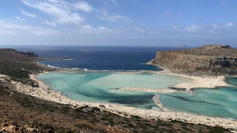 Pláž Balos Lagoon